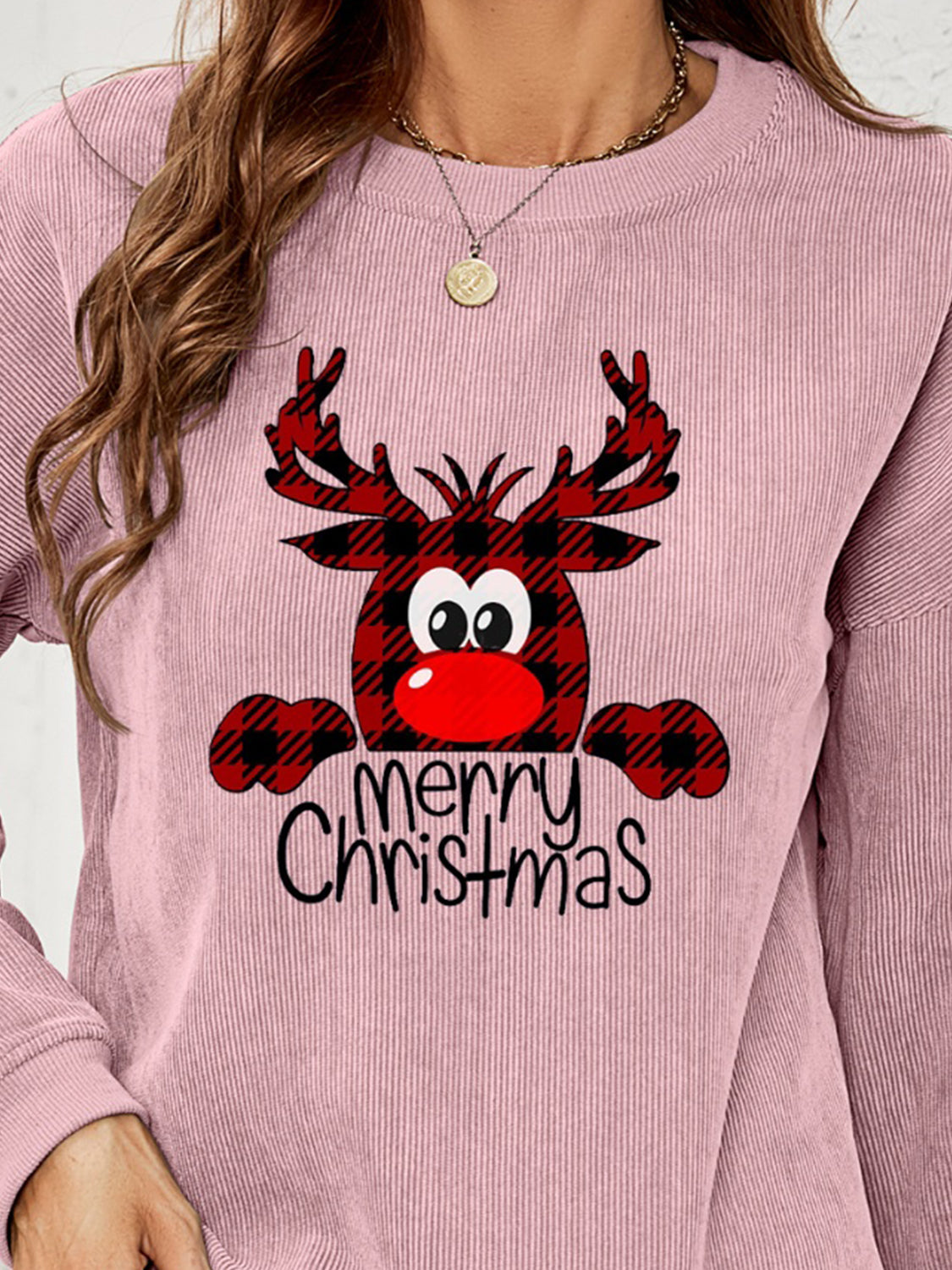 MERRY CHRISTMAS Graphic Sweatshirt BLUE ZONE PLANET