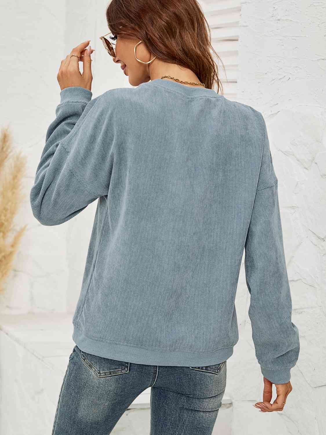 MERRY CHRISTMAS Y'ALL Graphic Sweatshirt BLUE ZONE PLANET