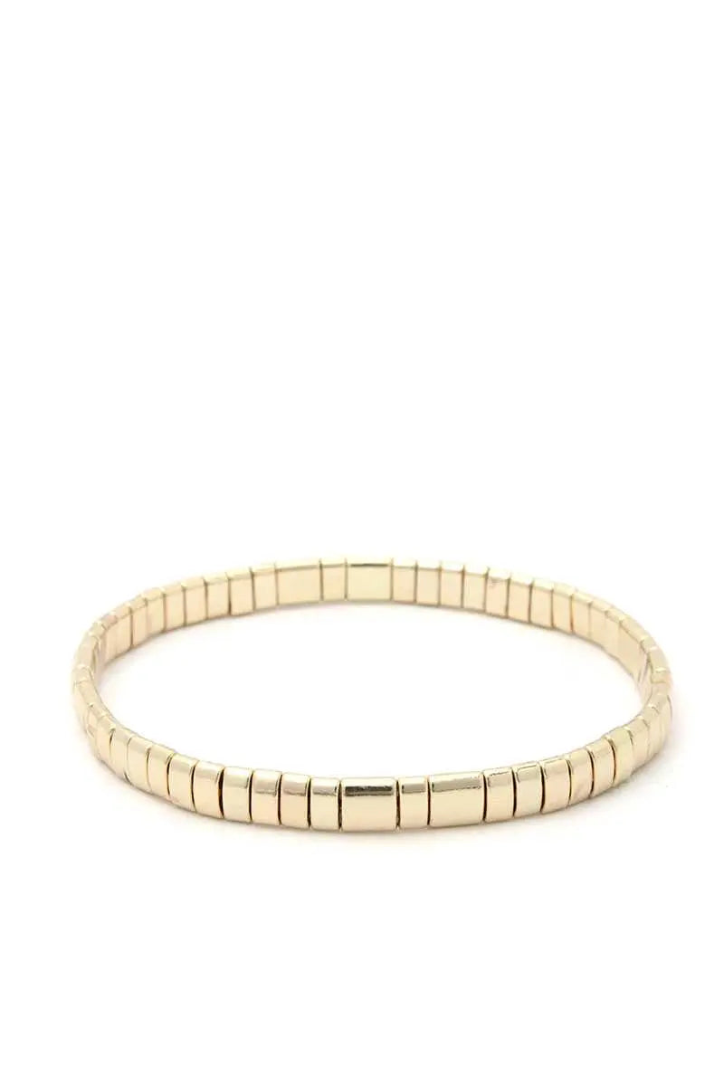 Metal Stretch Bracelet Blue Zone Planet