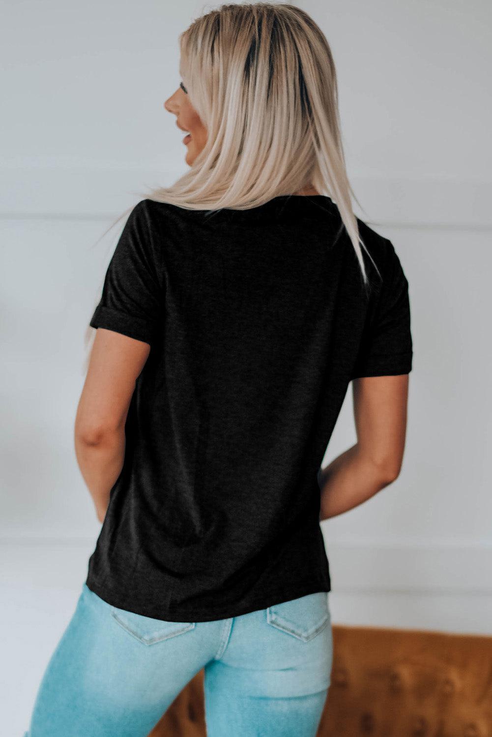 NASHVILLE TENNESSEE MUSIC CITY Graphic Round Neck Tee BLUE ZONE PLANET