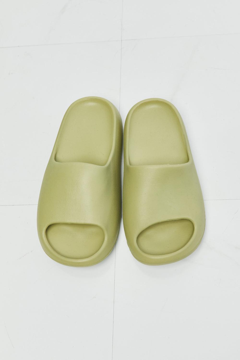 NOOK JOI In My Comfort Zone Slides in Green BLUE ZONE PLANET
