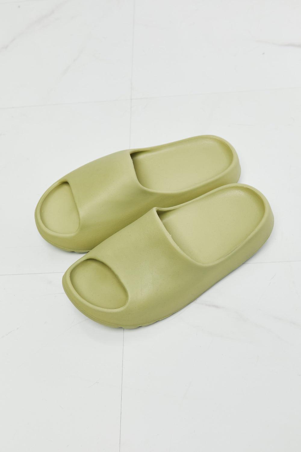 NOOK JOI In My Comfort Zone Slides in Green BLUE ZONE PLANET