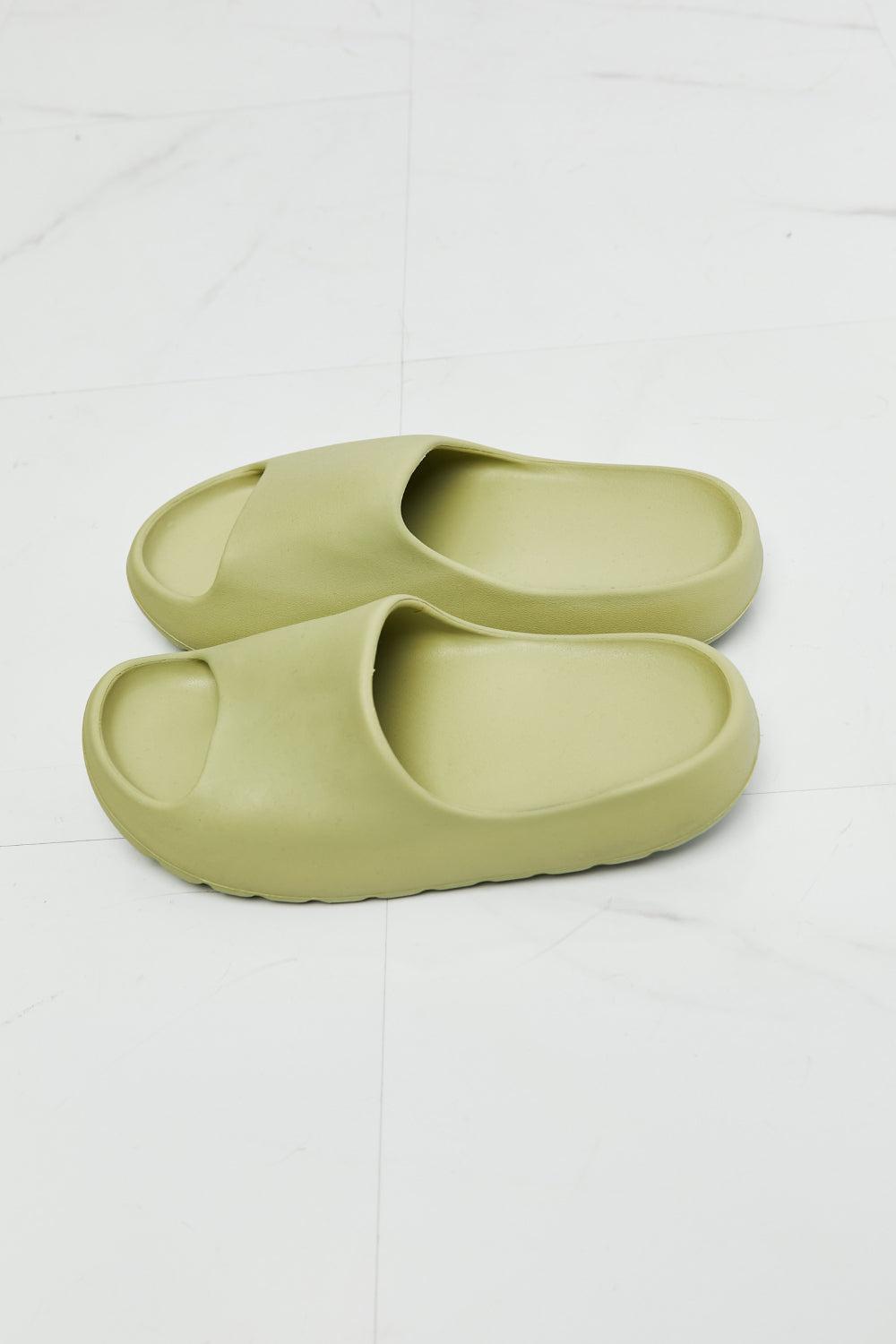 NOOK JOI In My Comfort Zone Slides in Green BLUE ZONE PLANET