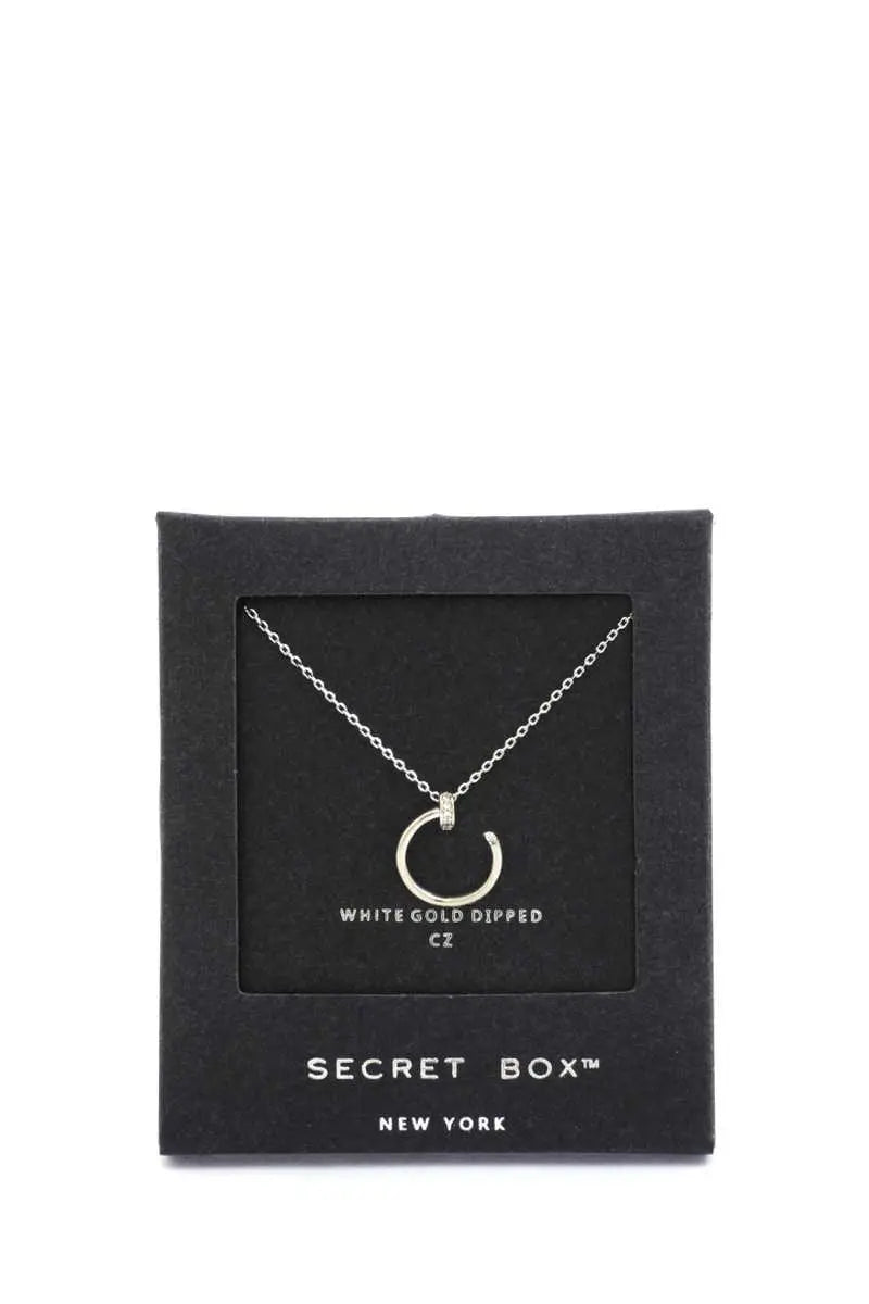 Nail Charm Necklace Blue Zone Planet