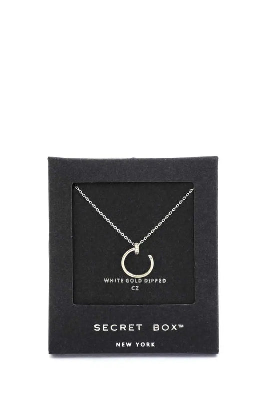 Nail Charm Necklace Blue Zone Planet