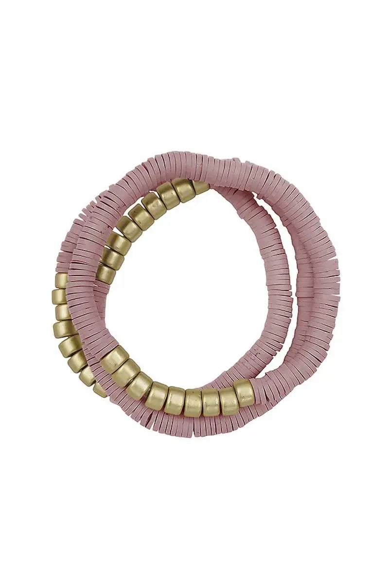 Nature Bead Stretch Multi Bracelet Blue Zone Planet