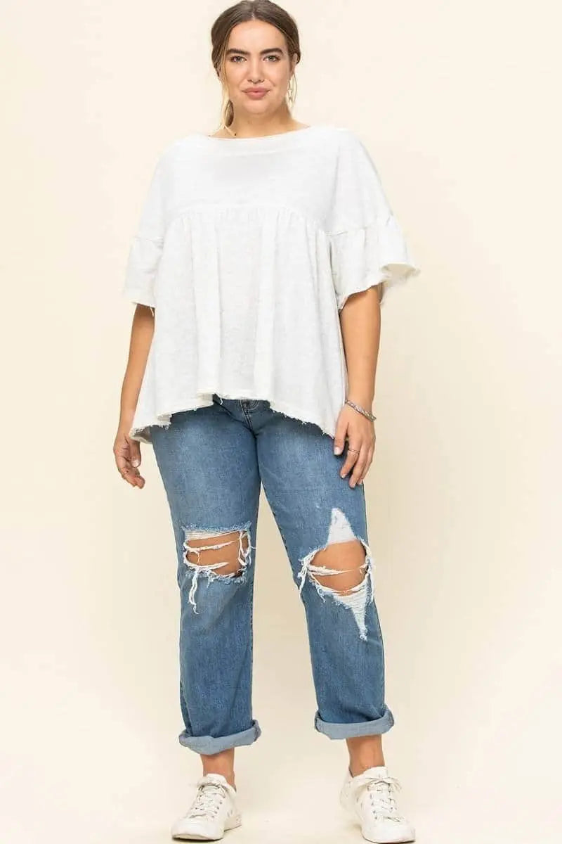 Never want summer to end French Pullover Top Blue Zone Planet