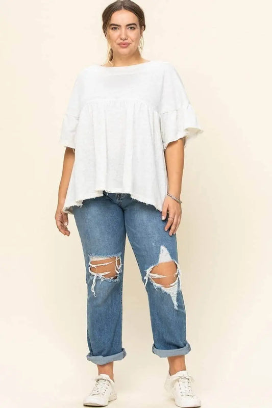 Never want summer to end French Pullover Top Blue Zone Planet