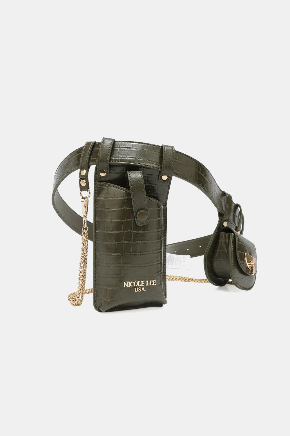 Nicole Lee USA Aurelia Belt Bag BLUE ZONE PLANET