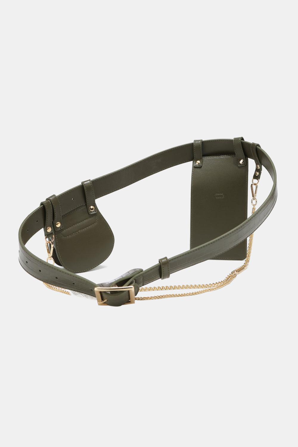 Nicole Lee USA Aurelia Belt Bag BLUE ZONE PLANET