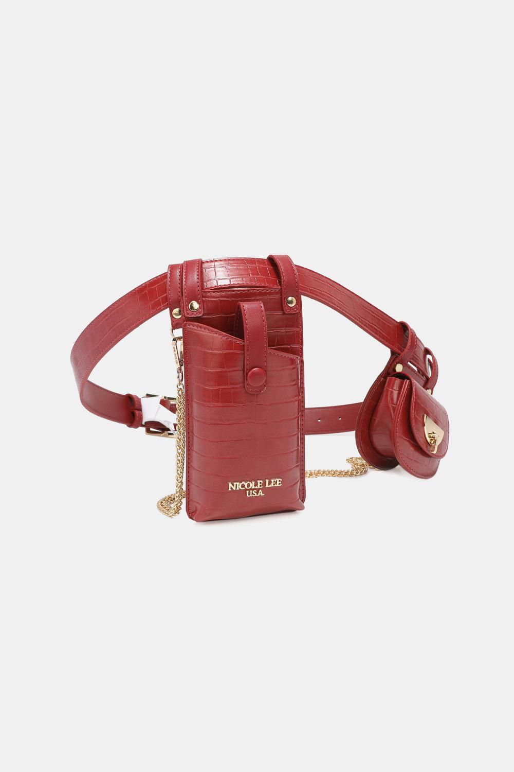 Nicole Lee USA Aurelia Belt Bag BLUE ZONE PLANET