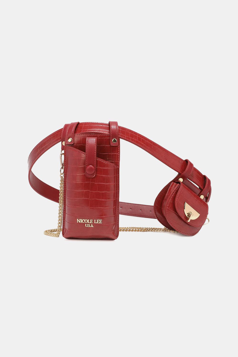 Nicole Lee USA Aurelia Belt Bag BLUE ZONE PLANET