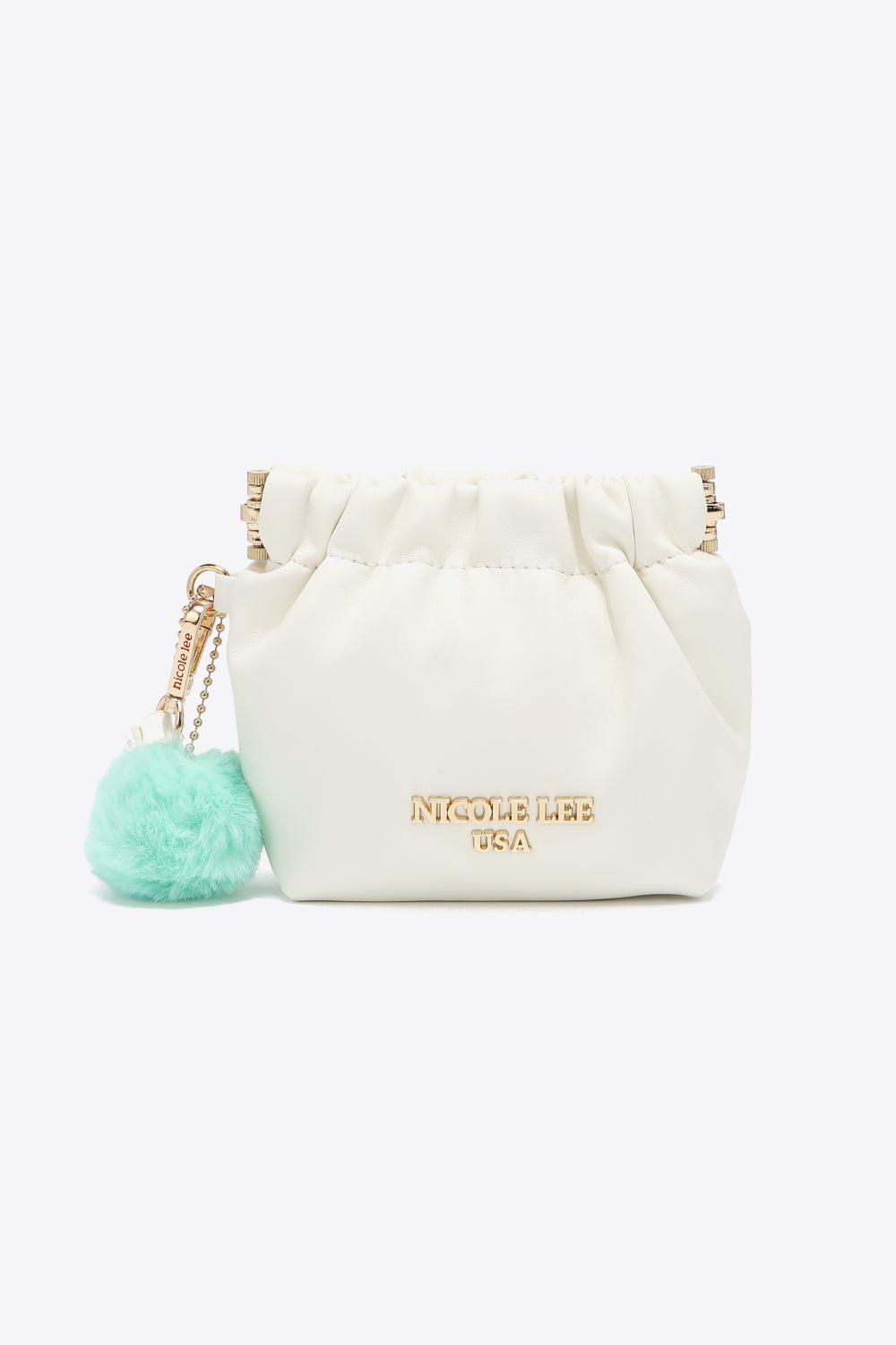 Nicole Lee USA Faux Leather Pouch BLUE ZONE PLANET