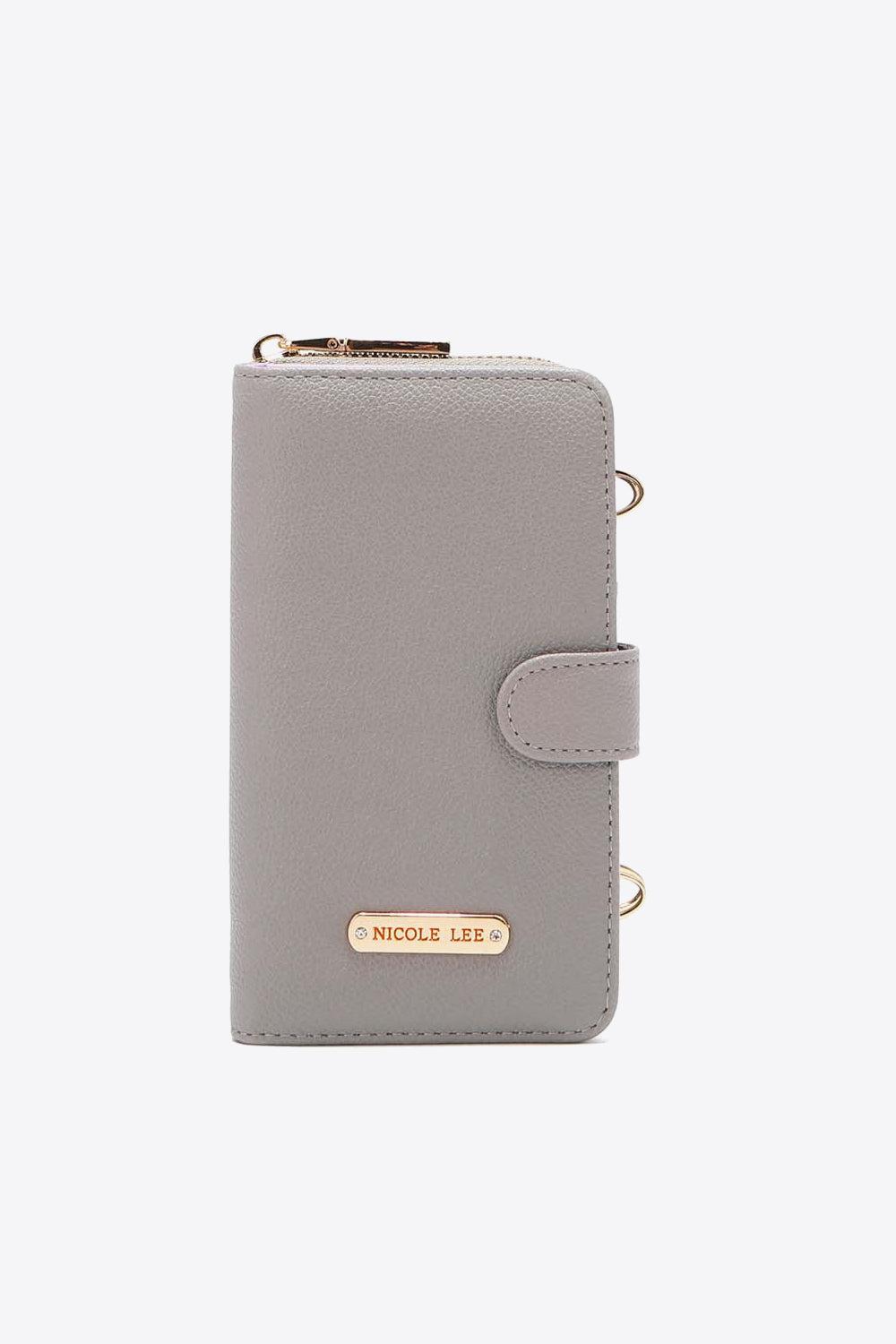 Nicole Lee USA Two-Piece Crossbody Phone Case Wallet BLUE ZONE PLANET