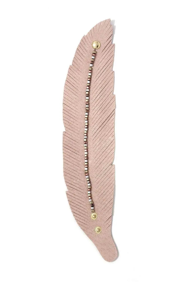 Not your typical Feather Bracelet Blue Zone Planet