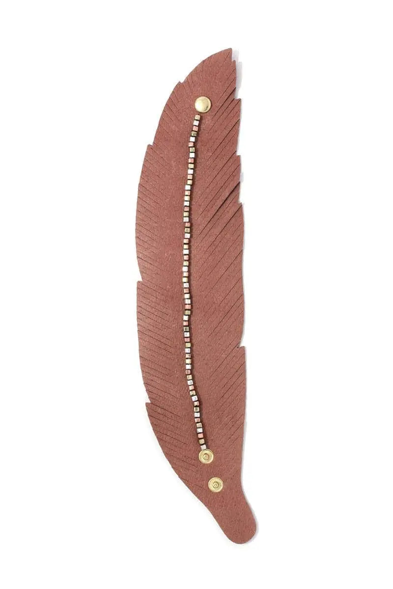Not your typical Feather Bracelet Blue Zone Planet