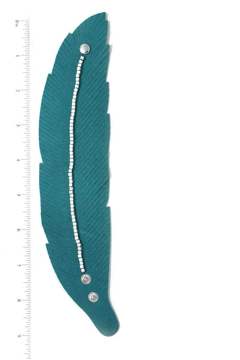 Not your typical Feather Bracelet Blue Zone Planet
