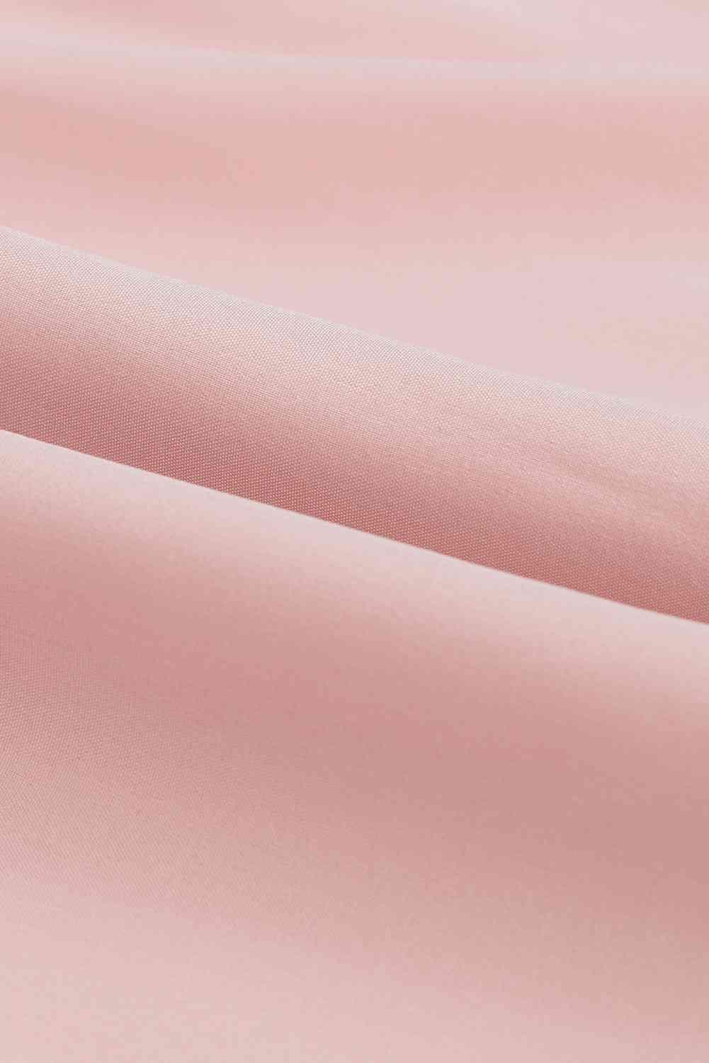 Notched Neck Tiered Dress BLUE ZONE PLANET