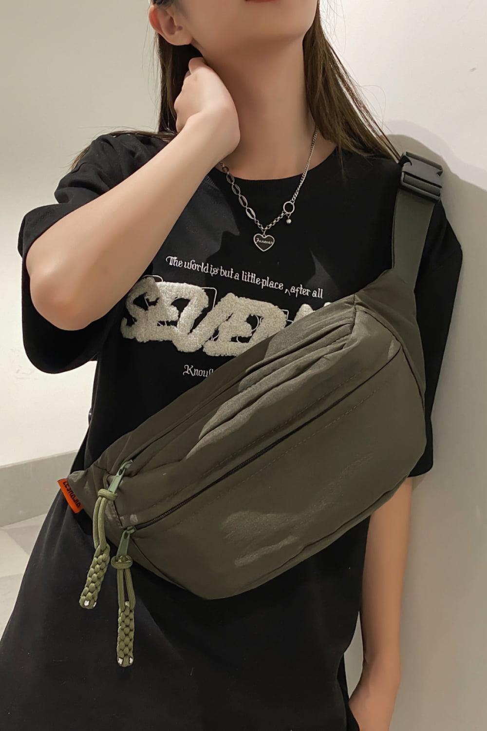 Nylon Sling Bag BLUE ZONE PLANET