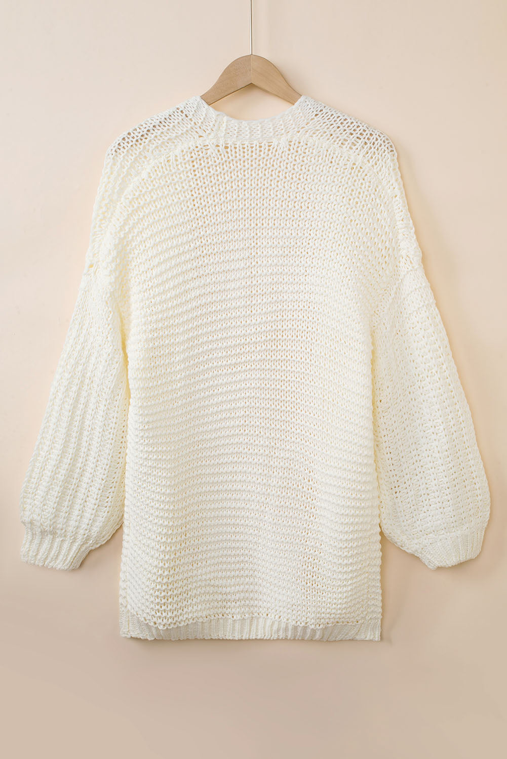 Open Front Longline Cardigan BLUE ZONE PLANET