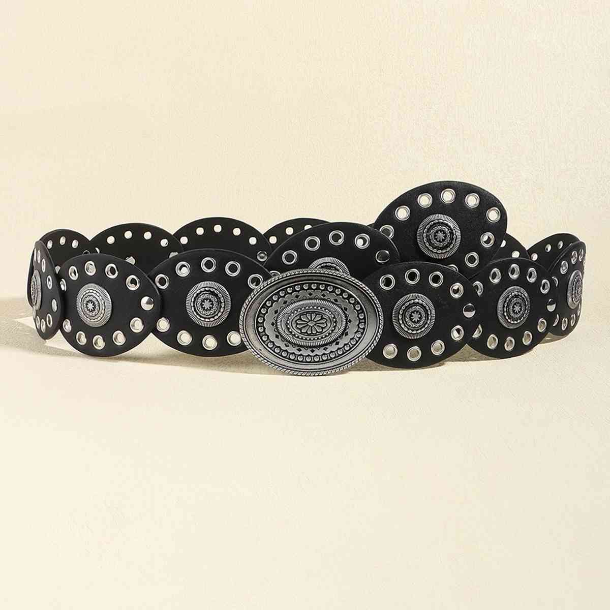 Oval PU Belt BLUE ZONE PLANET