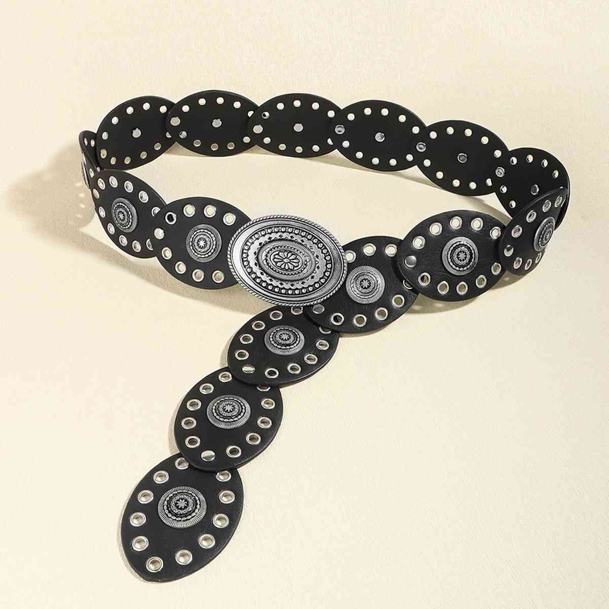 Oval PU Belt BLUE ZONE PLANET