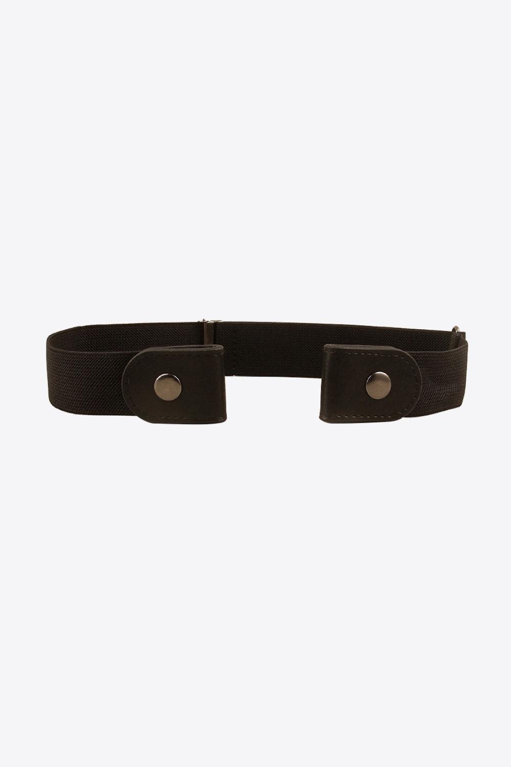 PU Elastic Snap Closure Belt BLUE ZONE PLANET