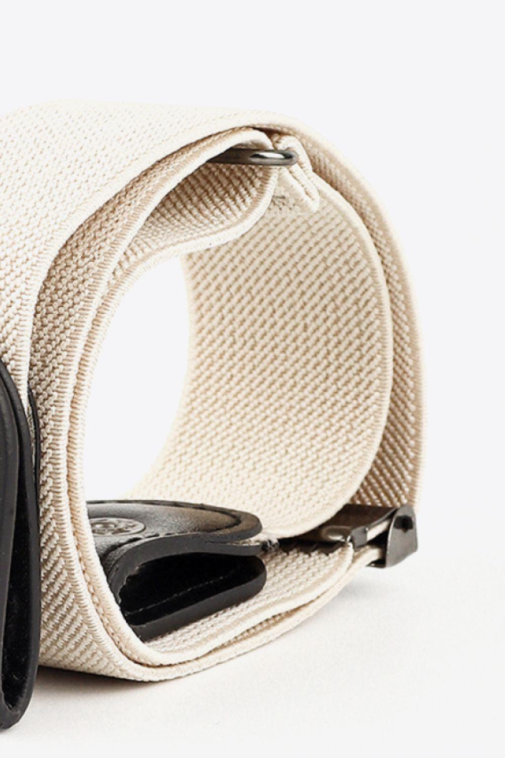 PU Elastic Snap Closure Belt BLUE ZONE PLANET