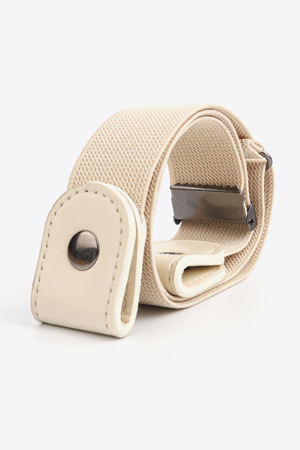PU Elastic Snap Closure Belt BLUE ZONE PLANET