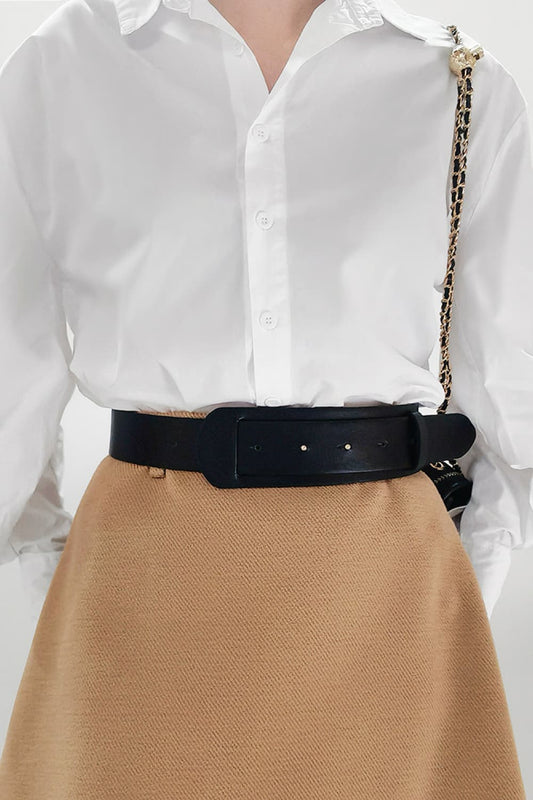 PU Leather Belt BLUE ZONE PLANET