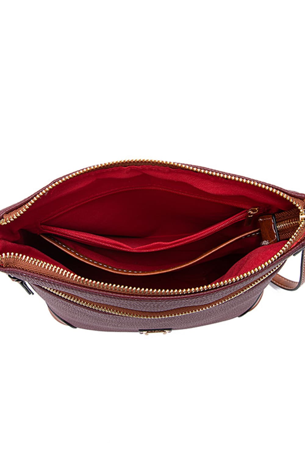 PU Leather Crossbody Bag BLUE ZONE PLANET