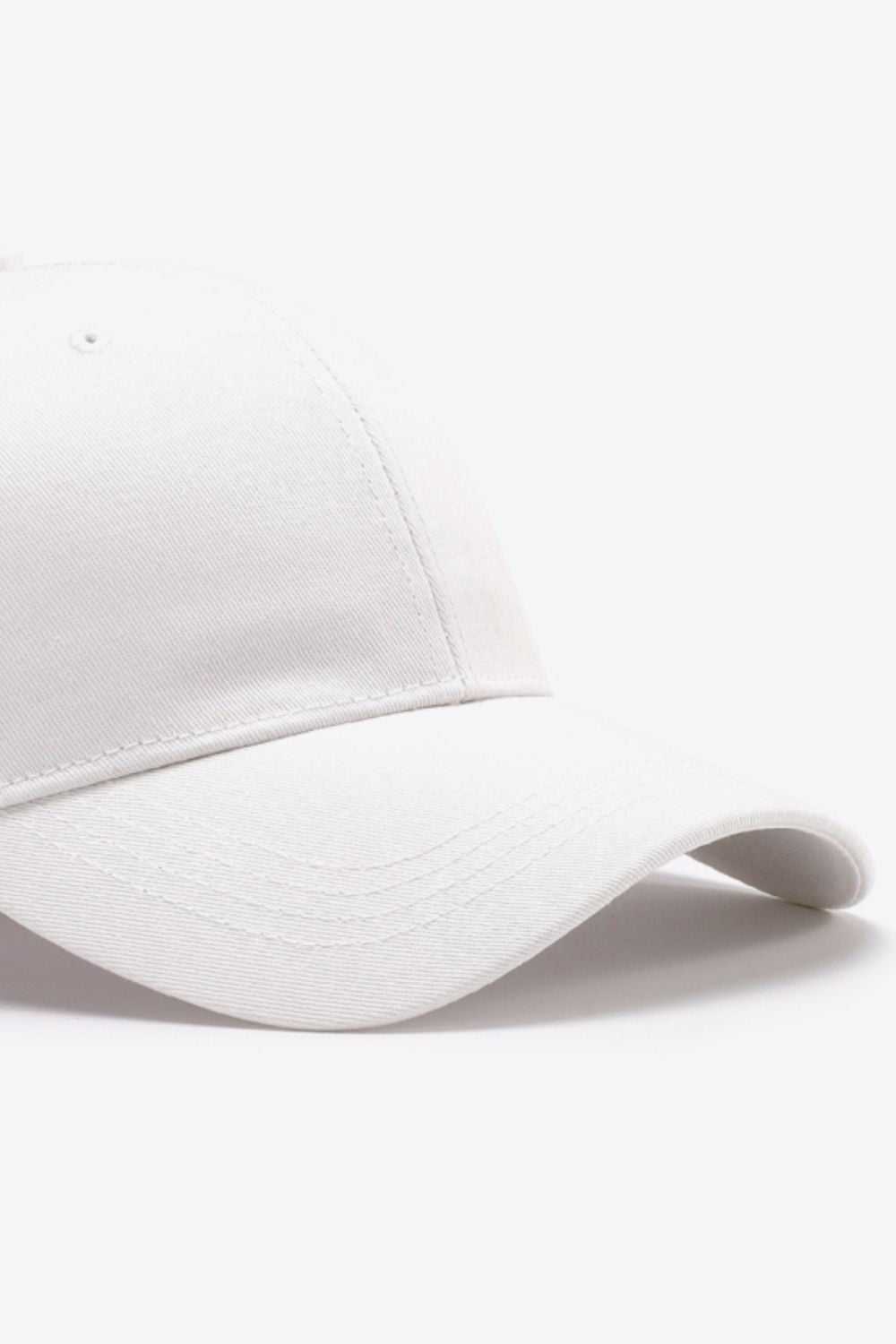 Plain Adjustable Cotton Baseball Cap BLUE ZONE PLANET