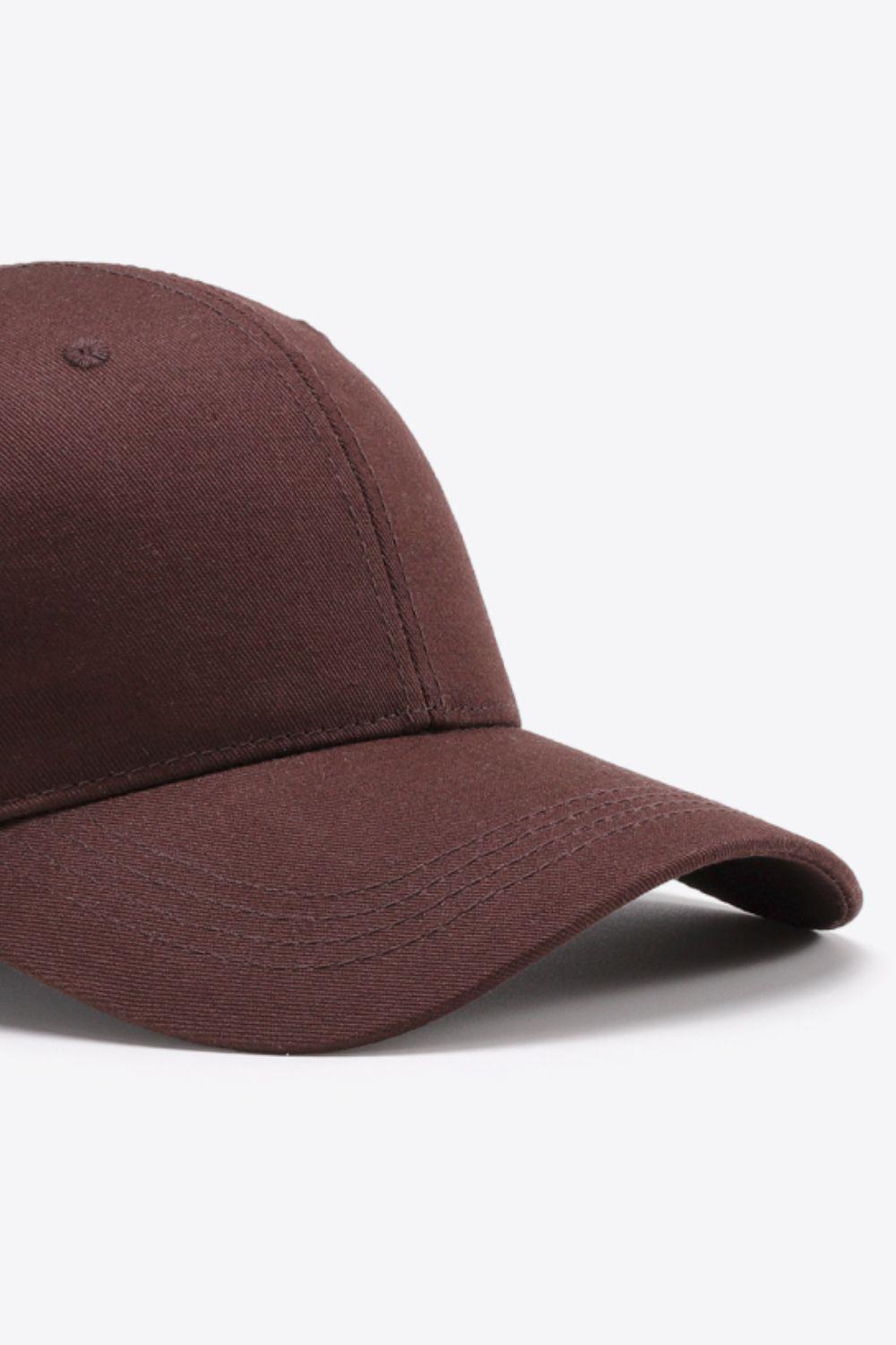 Plain Adjustable Cotton Baseball Cap BLUE ZONE PLANET