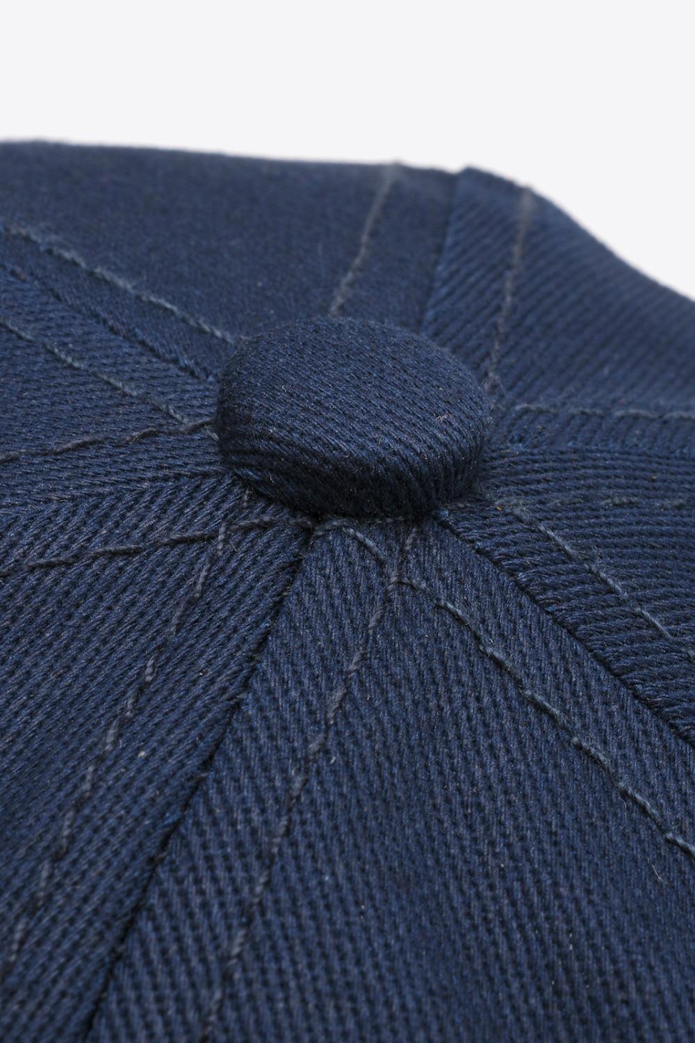 Plain Adjustable Cotton Baseball Cap BLUE ZONE PLANET
