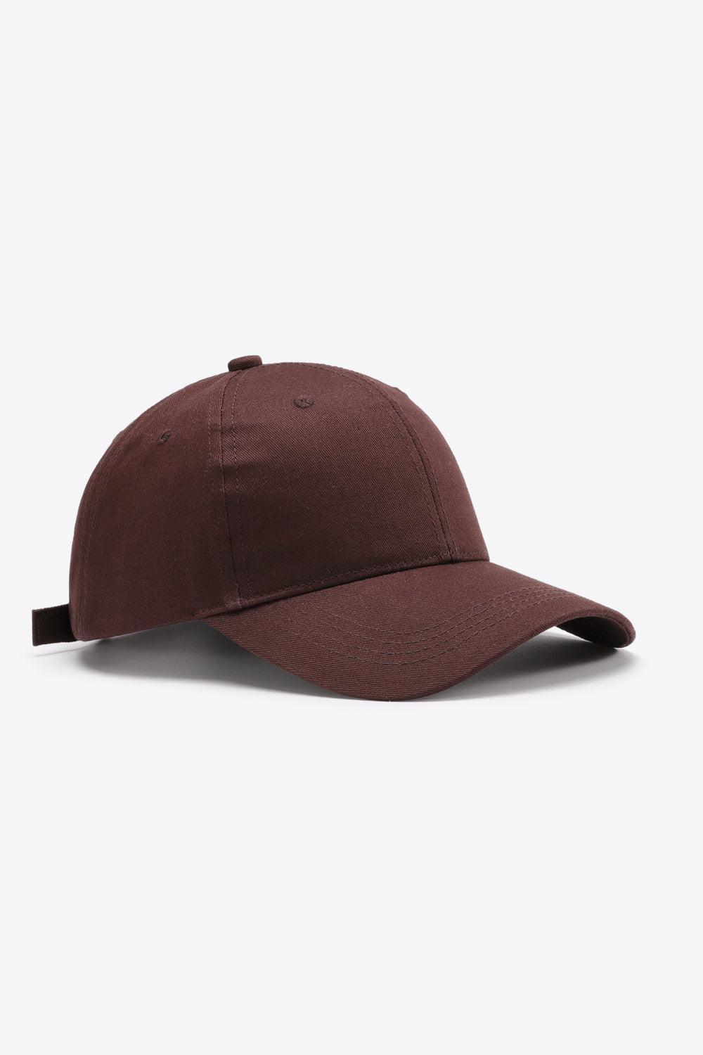 Plain Adjustable Cotton Baseball Cap BLUE ZONE PLANET