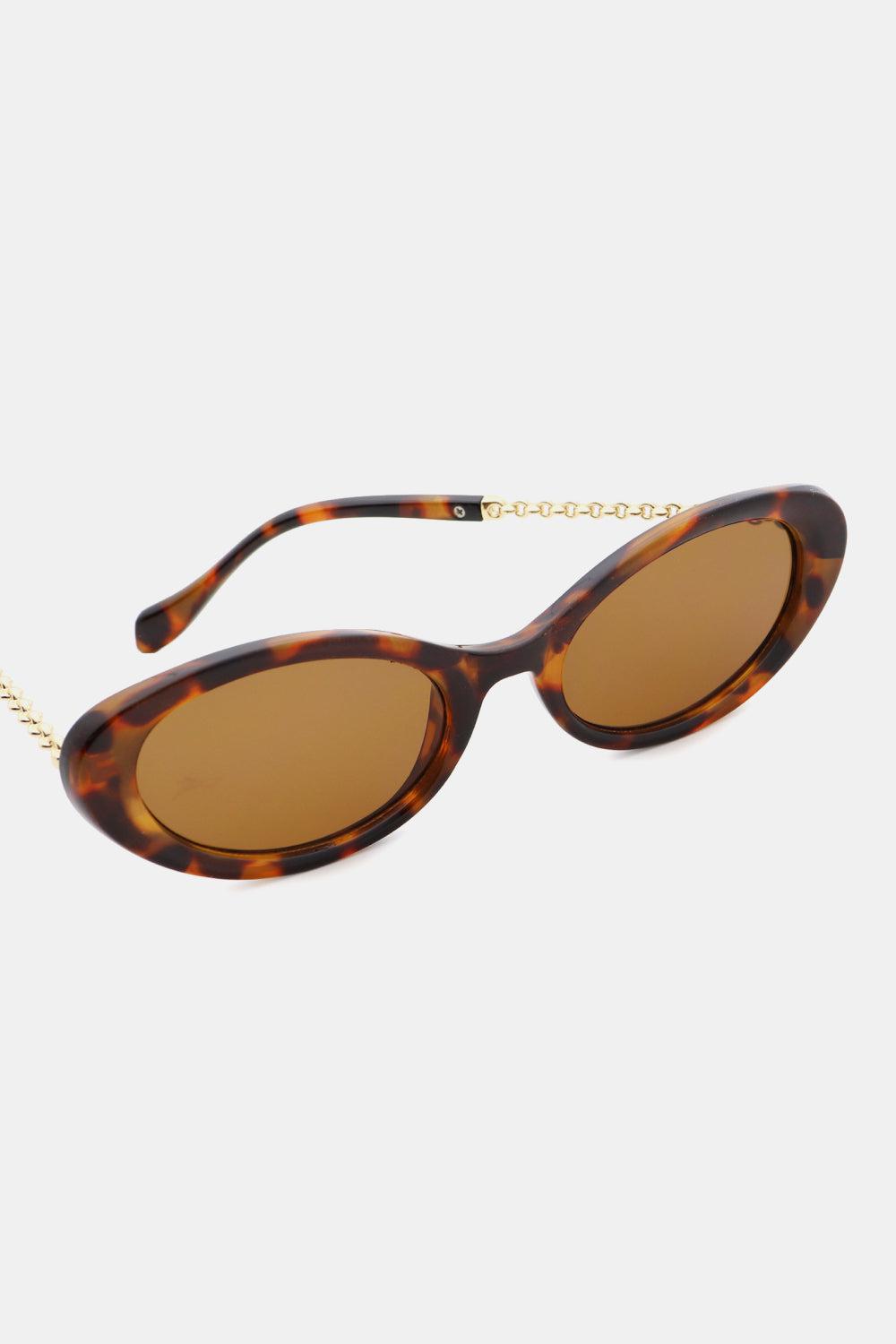 Polycarbonate Frame Cat-Eye Sunglasses BLUE ZONE PLANET