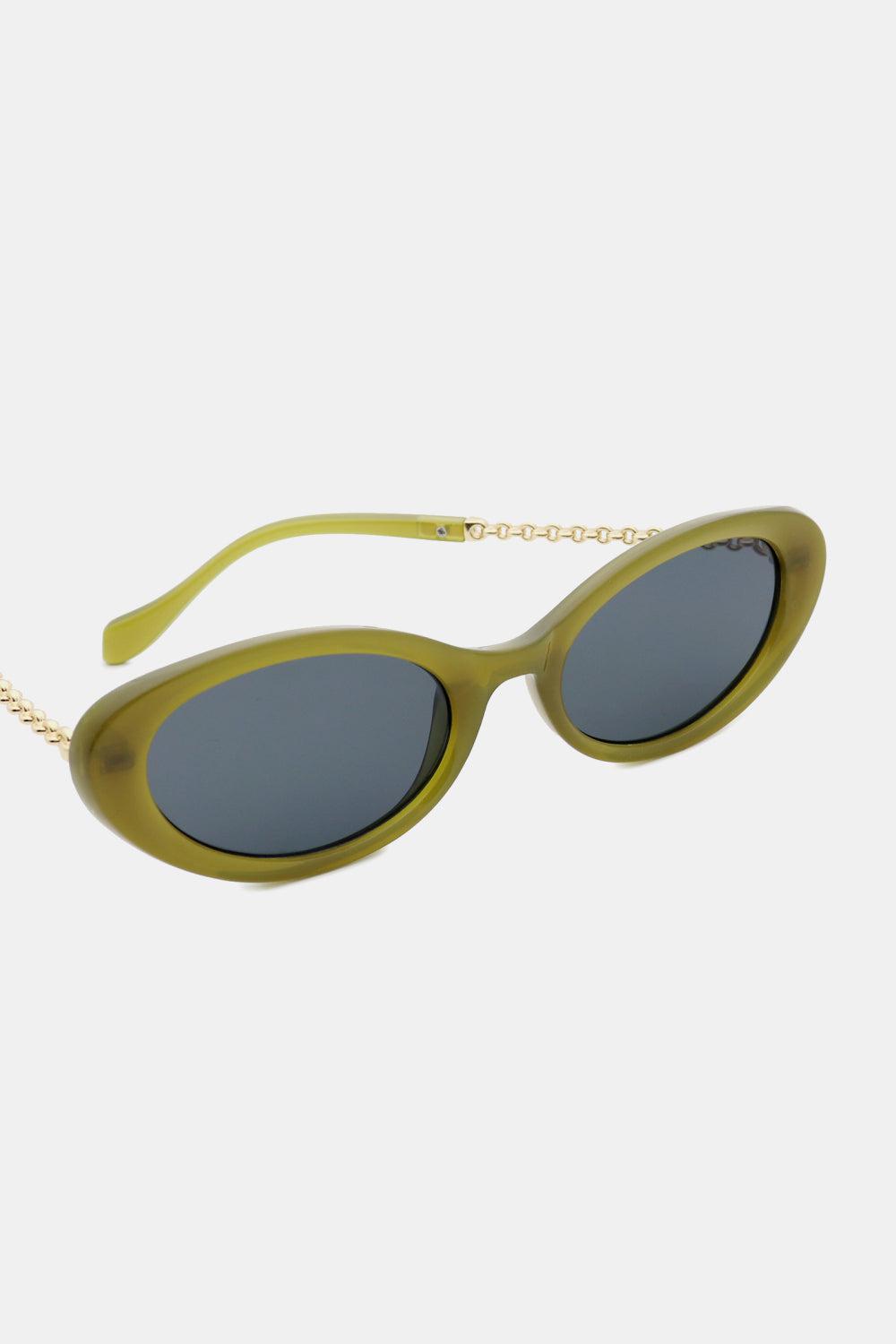 Polycarbonate Frame Cat-Eye Sunglasses BLUE ZONE PLANET