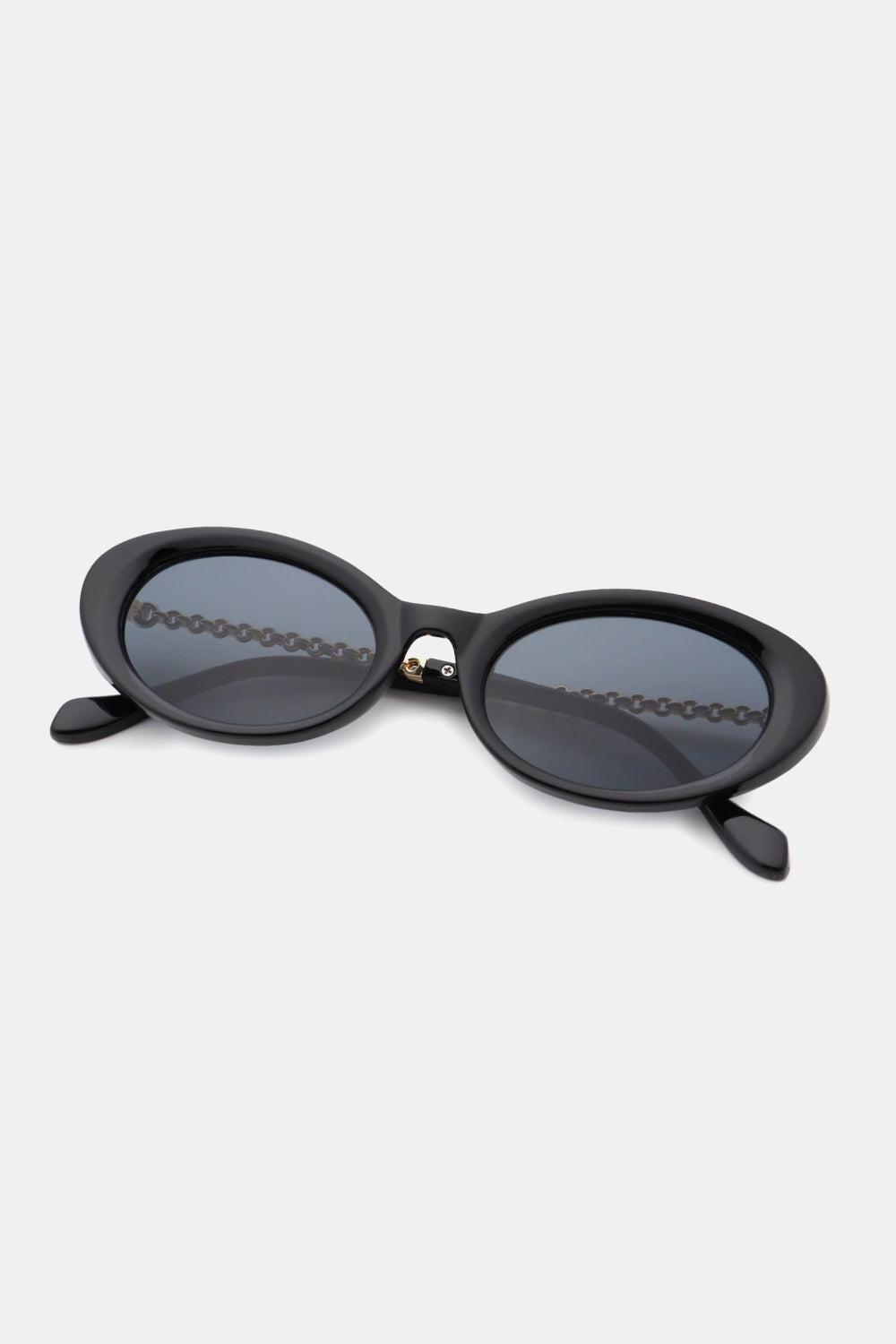 Polycarbonate Frame Cat-Eye Sunglasses BLUE ZONE PLANET