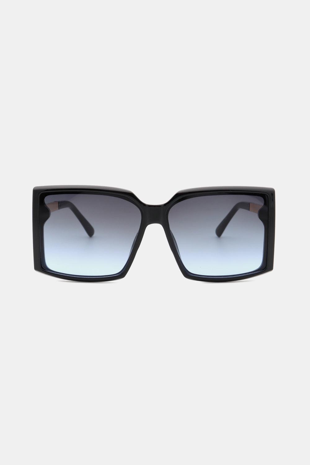 Polycarbonate Frame Square Sunglasses BLUE ZONE PLANET