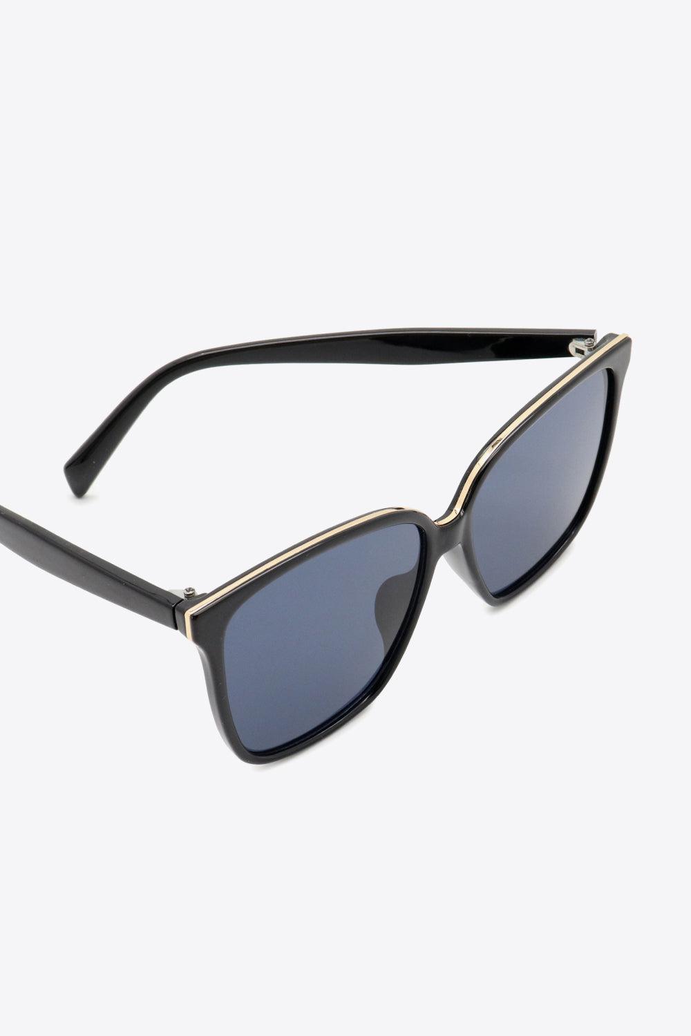 Polycarbonate Frame Wayfarer Sunglasses BLUE ZONE PLANET