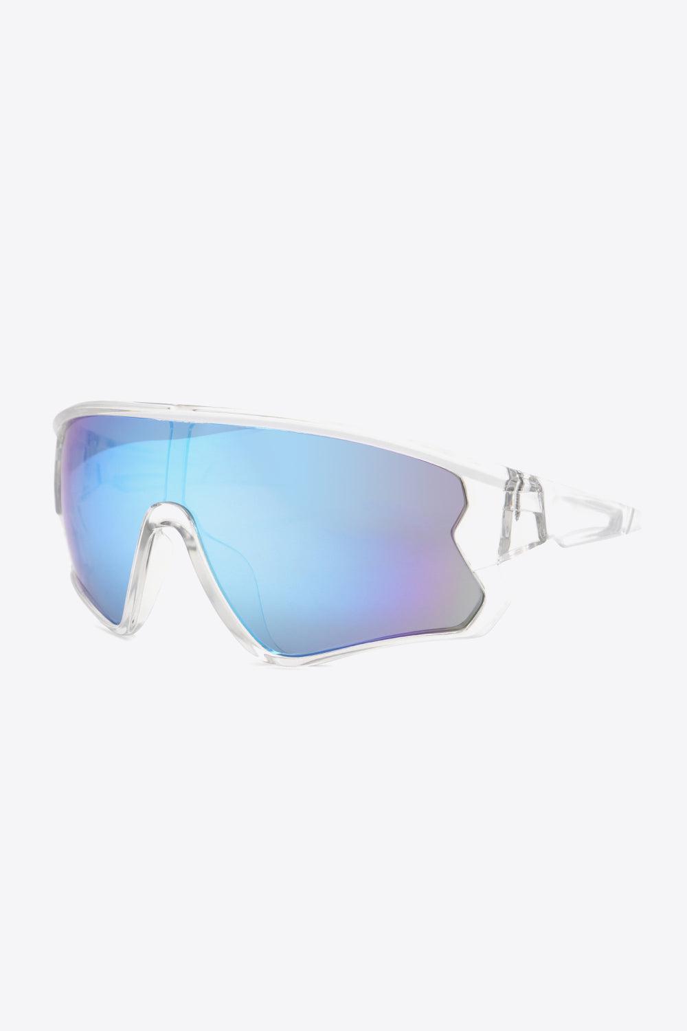 Polycarbonate Shield Sunglasses BLUE ZONE PLANET
