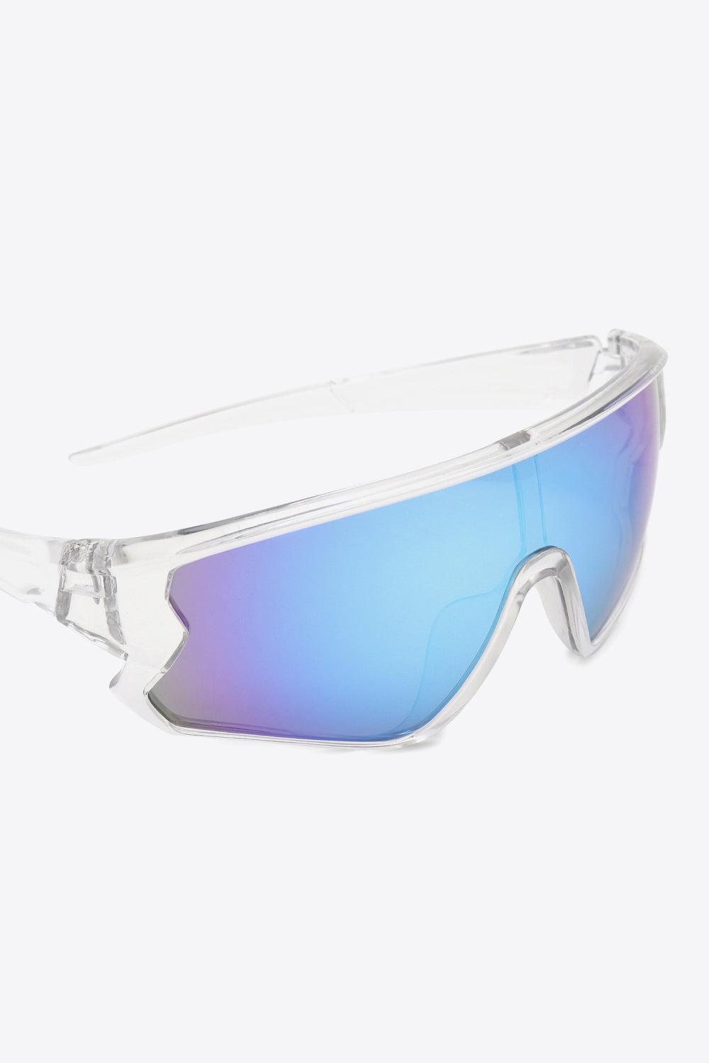 Polycarbonate Shield Sunglasses BLUE ZONE PLANET