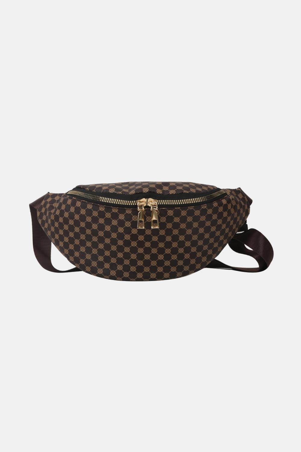 Brown Pu Leather Louis Vuitton Slingbag, Size: Regular