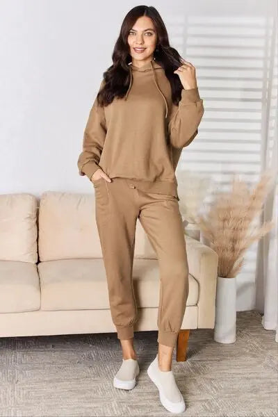 RISEN High Rise Relaxed Joggers BLUE ZONE PLANET