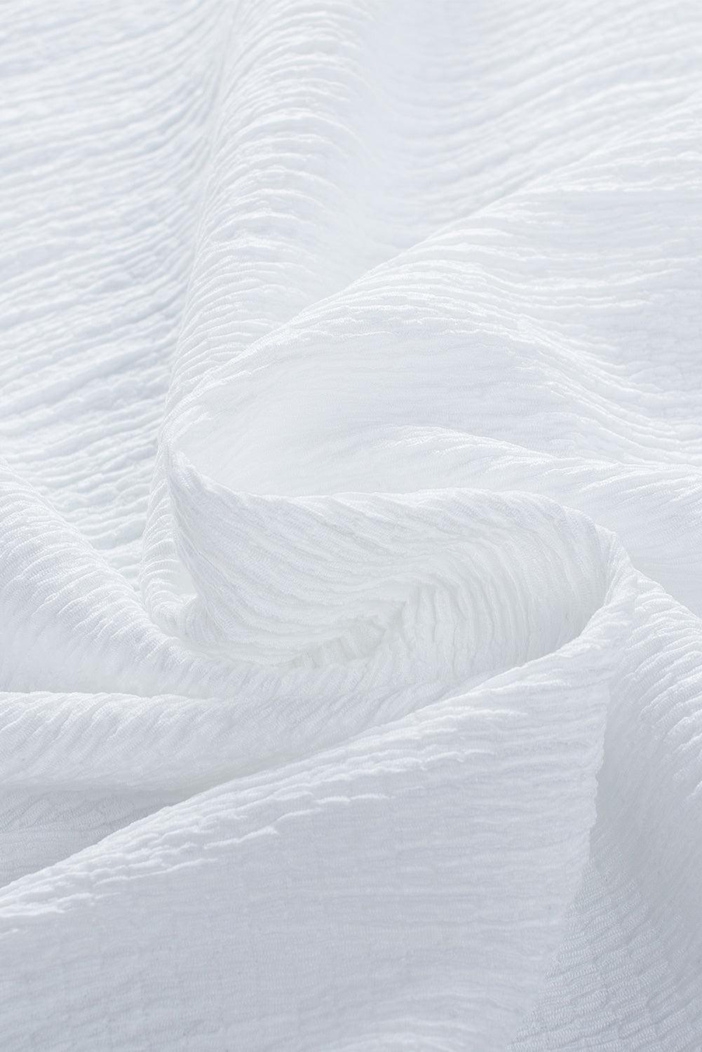 Ruffled One-Shoulder Tank BLUE ZONE PLANET