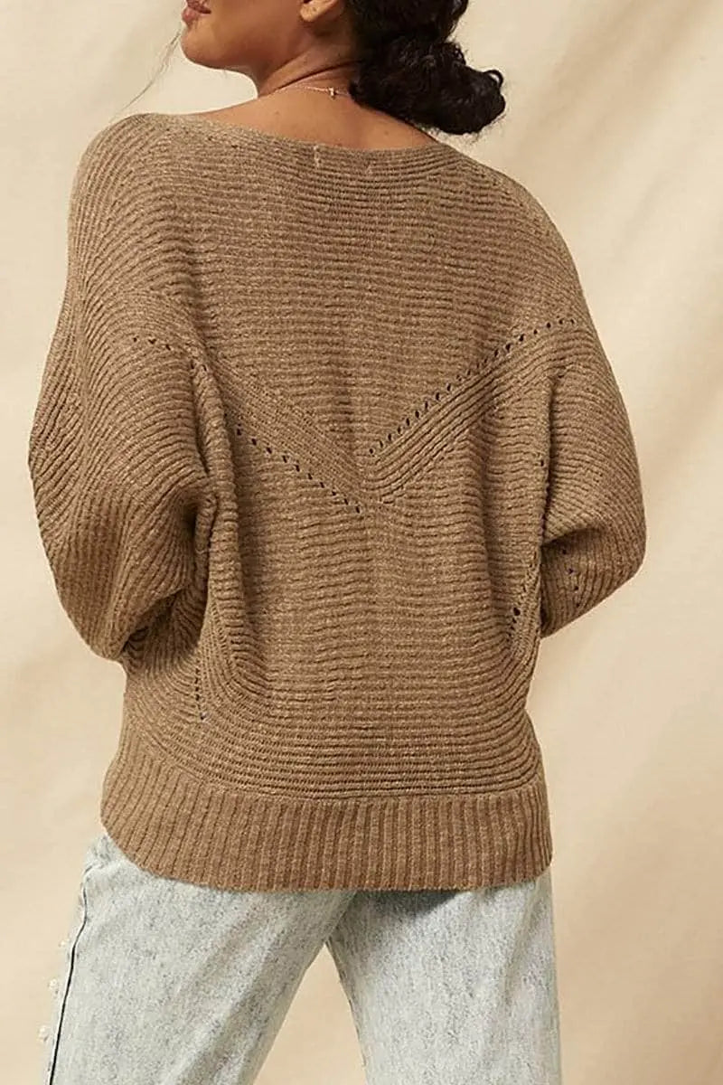 Sanctuary Ribbed Knit Sweater Blue Zone Planet