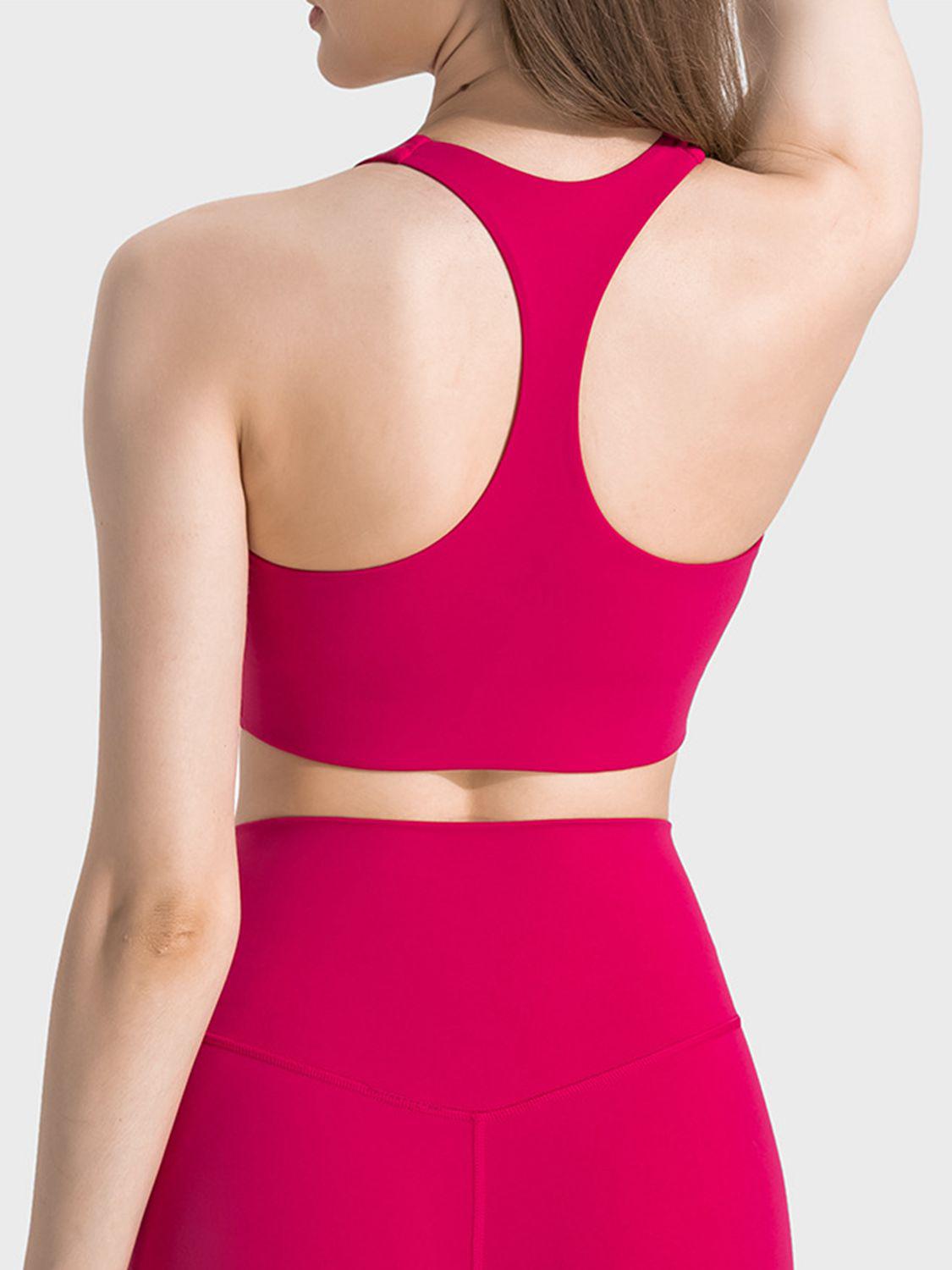 Scoop Neck Sports Bra BLUE ZONE PLANET