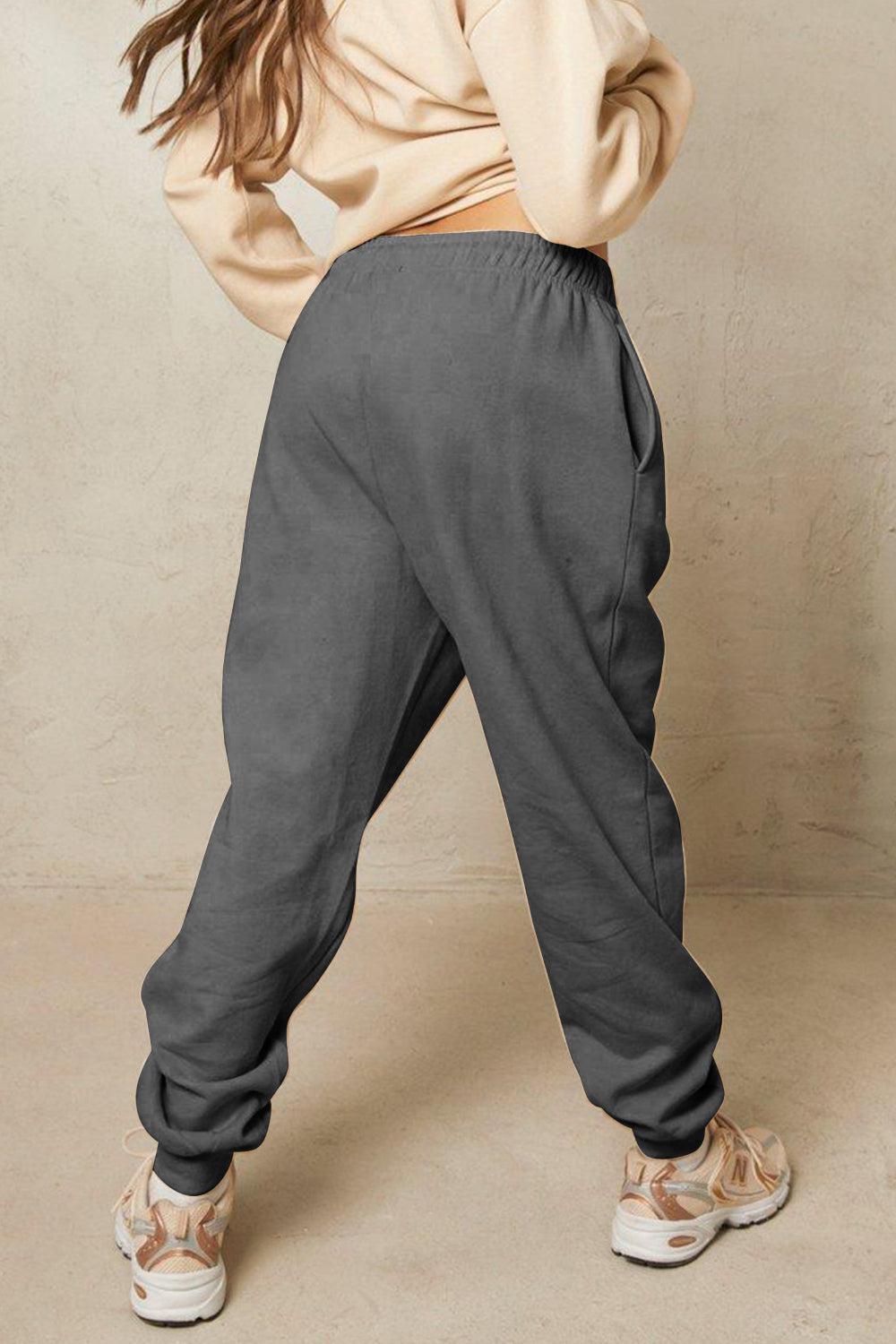 Simply Love Full Size CELESTIAL DREAMER Graphic Sweatpants BLUE ZONE PLANET