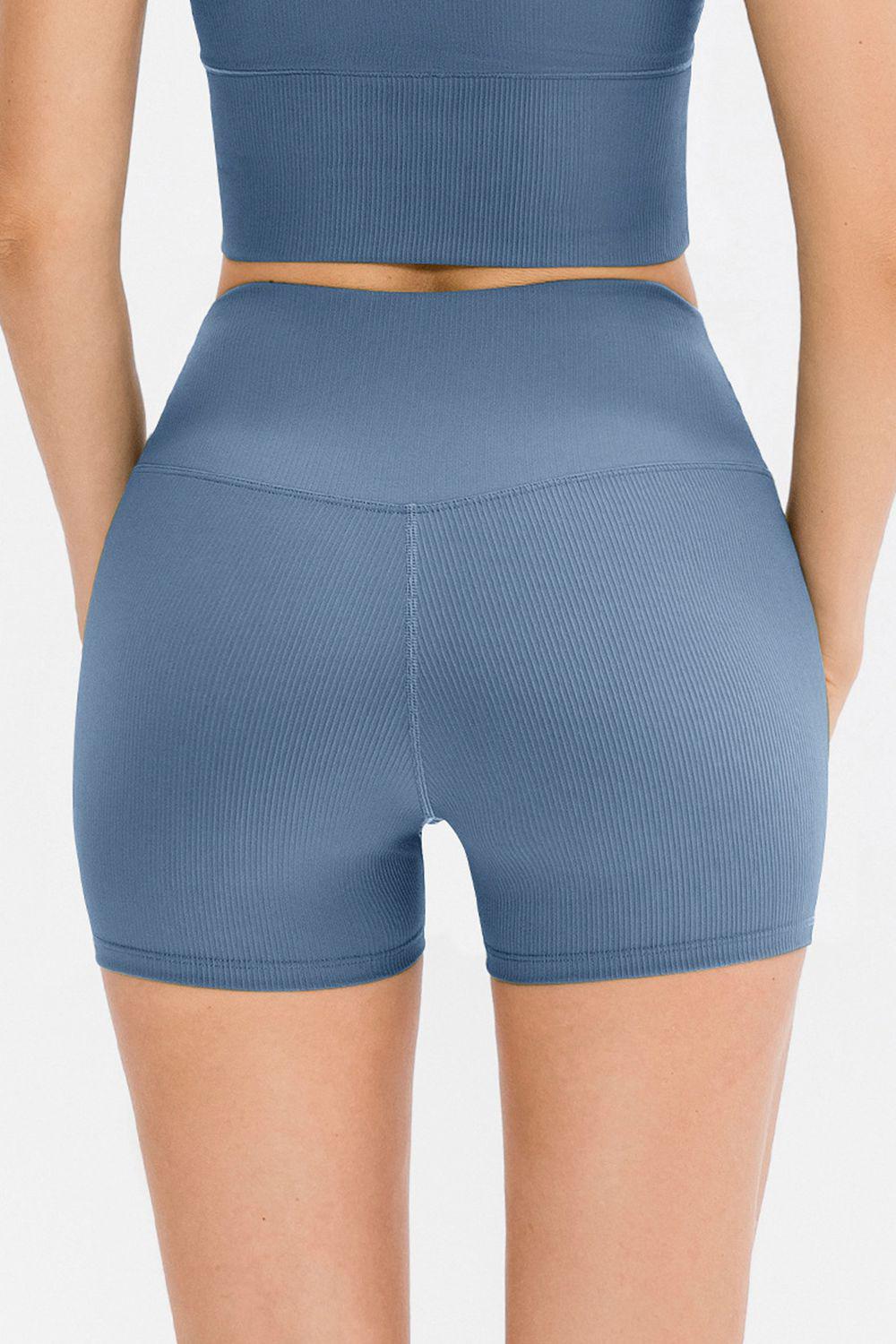 Slim Fit Wide Waistband Sports Bra BLUE ZONE PLANET