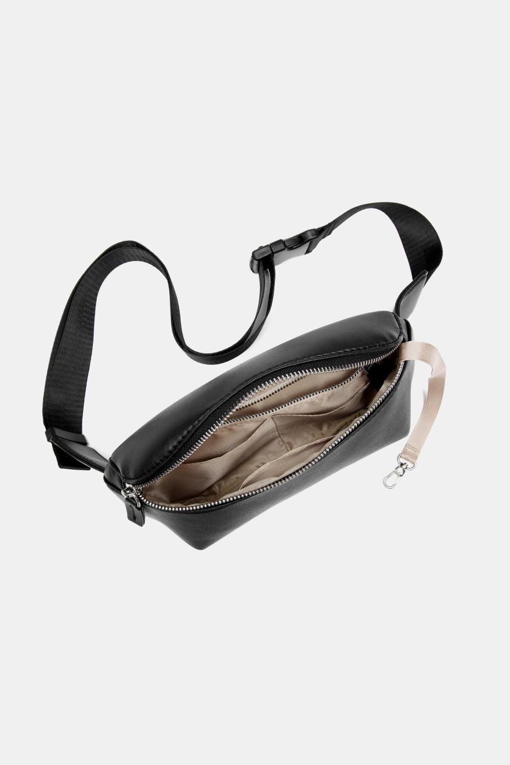 Small PU leather Sling Bag BLUE ZONE PLANET